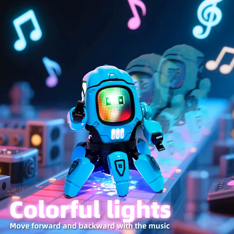 Exciting Kids Dance Robot: Colorful LED Octopus Toy for Music and Movement - Perfect Birthday Gift for Boys and Girls Ages 3-6!