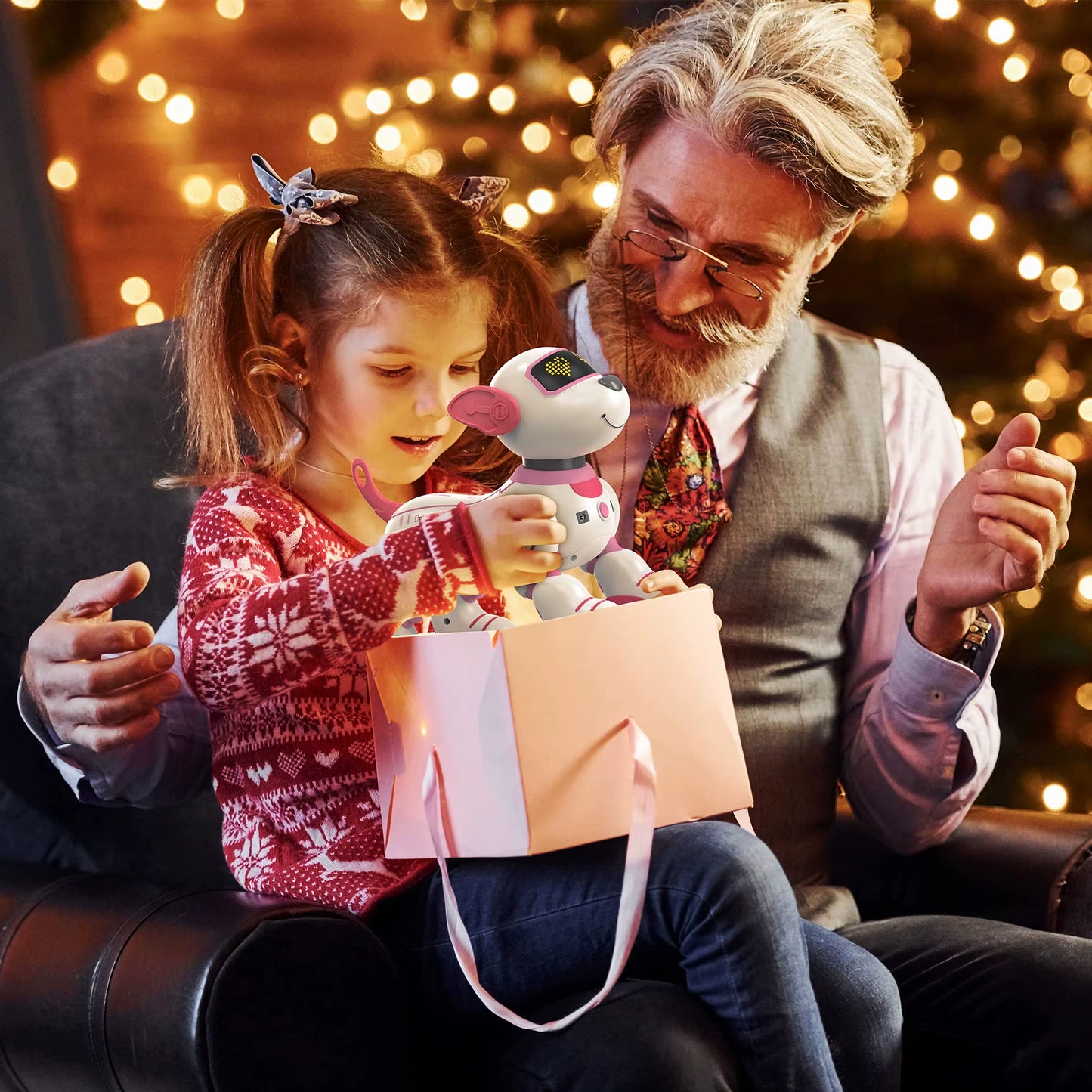 Meet Your New Best Friend: The Intelligent Remote Control Robot Dog - Sing, Dance, and Play! Perfect Interactive Stunt Music Toy for Kids Ages 3 to 6