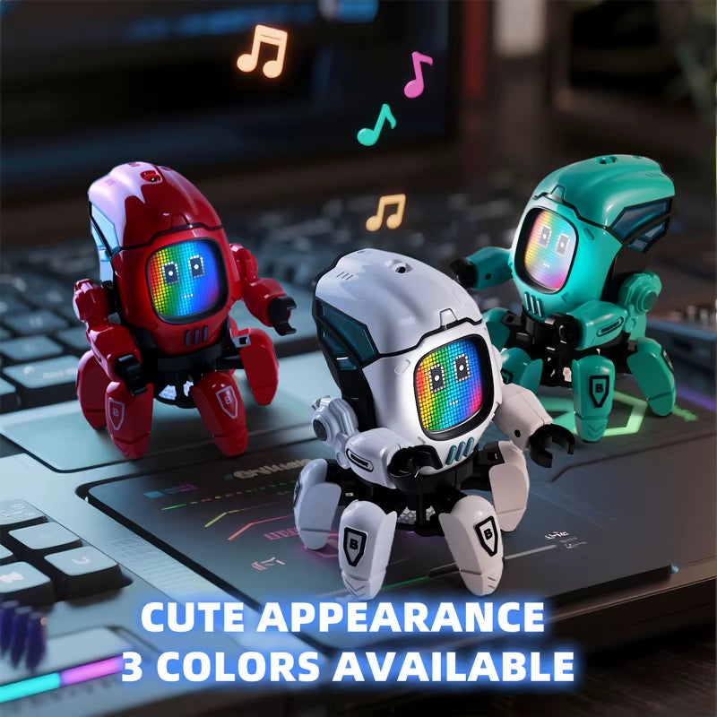 Exciting Kids Dance Robot: Colorful LED Octopus Toy for Music and Movement - Perfect Birthday Gift for Boys and Girls Ages 3-6!
