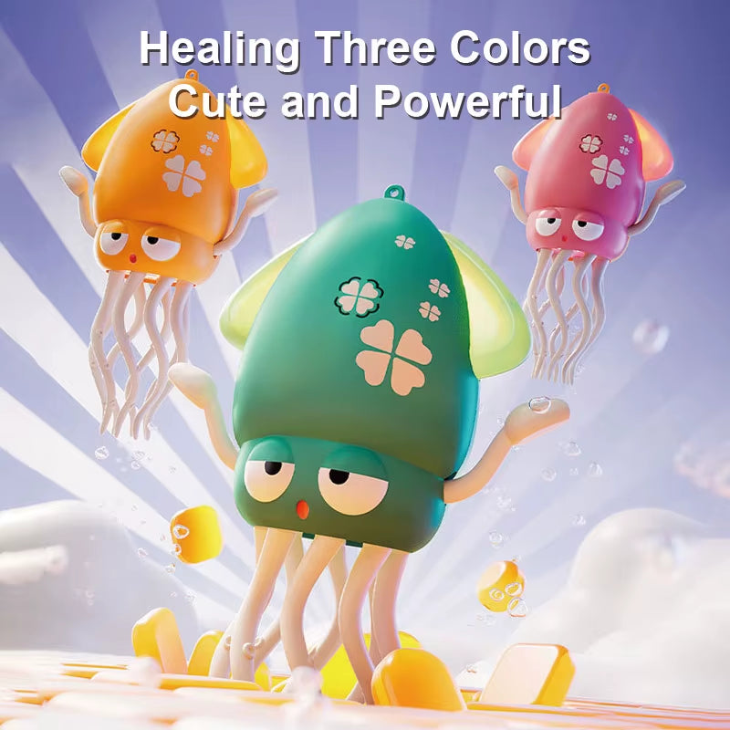 Get Ready for Fun with the 1Pc Funny Dancing Octopus Toy - Auto-Sensing, Music & Light Electronic Pet Perfect for Kids!