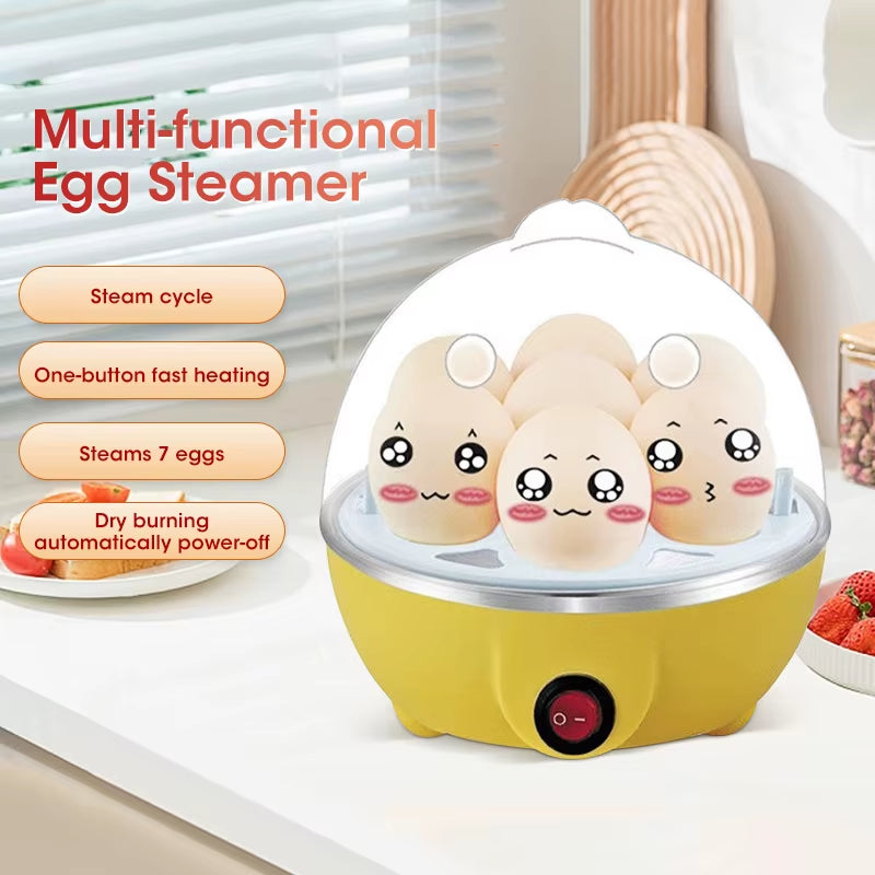 Effortlessly Cook 7 Perfect Eggs with Our Automatic Egg Cooker - Your Ultimate Breakfast Companion!