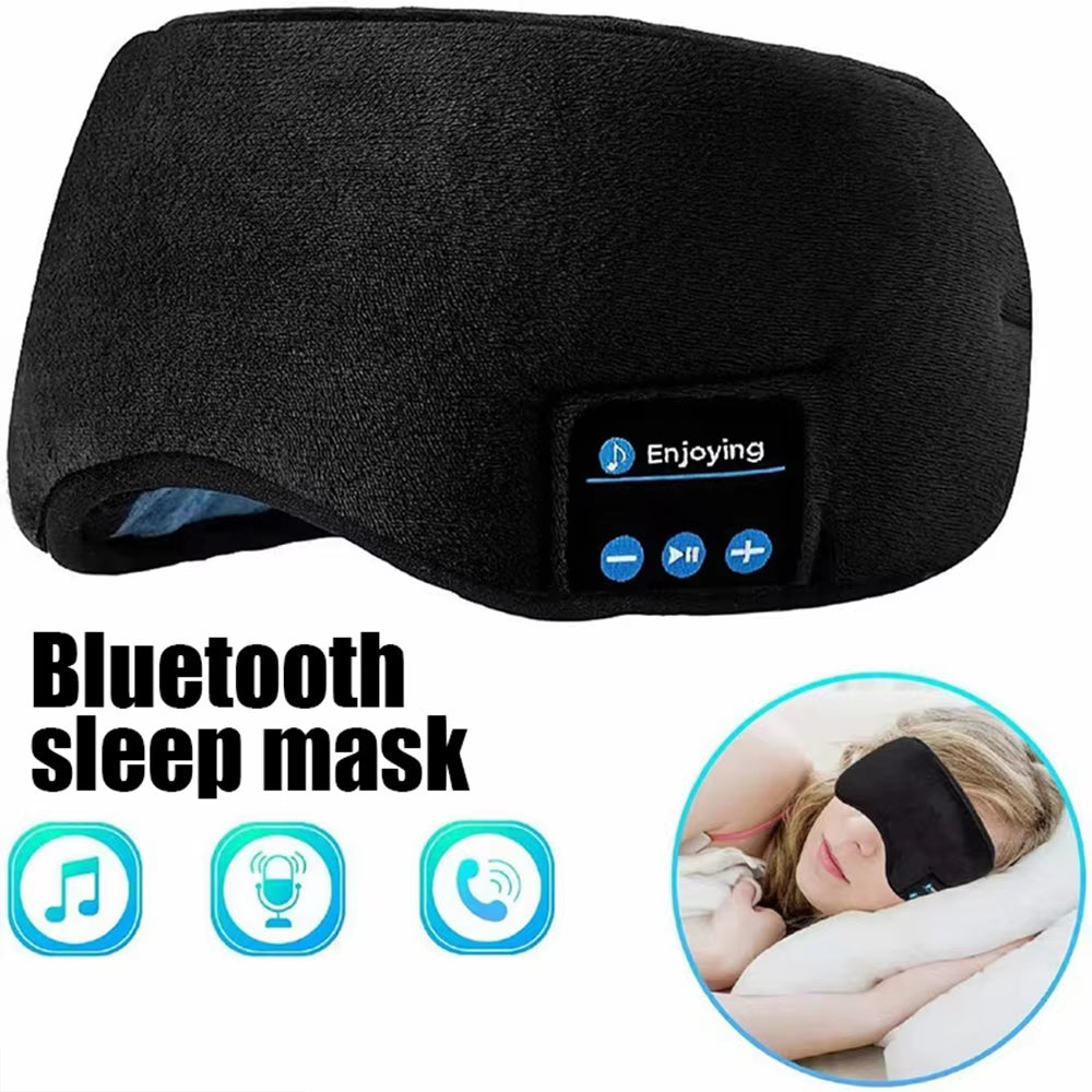 Experience Comfort and Sound: Fone Bluetooth Sports Headband with Eye Mask for Ultimate Relaxation and Music Enjoyment