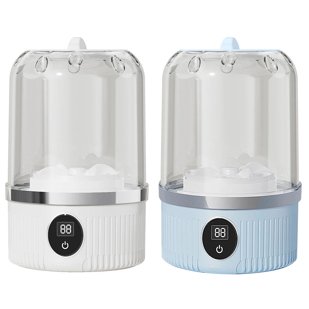 Cordless Mini Washing Machine: Rechargeable Portable Washer for Baby Clothes and Travel