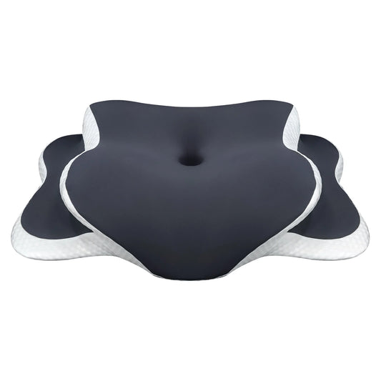 Revolutionary Memory Foam Cervical Pillow for Ultimate Neck Pain Relief - Ergonomic Support for All Sleepers!