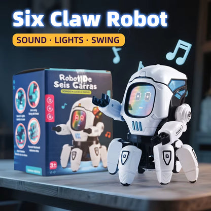 Exciting Kids Dance Robot: Colorful LED Octopus Toy for Music and Movement - Perfect Birthday Gift for Boys and Girls Ages 3-6!