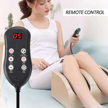 Revitalize Your Feet with the Electric Foot Massager - Heating Therapy, Shiatsu Kneading, and Pain Relief Spa Machine