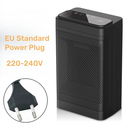 Stay Warm and Cozy with Our Portable Electric PTC Fan Heater – Perfect for Your Bathroom and Living Room!